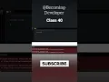 Class 40 setTimeout use in javascript simple example