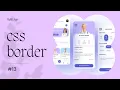 Border Width Style Color in CSS Full-Stack Web-Development Course