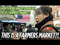 E5.🇰🇵🇺🇸North Korean Sisters' Reaction: First US Farmers Market!