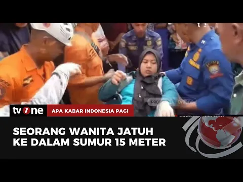Guru Honorer Jatuh ke Sumur sedalam 15 Meter, Proses Evakuasi Berlangsung Dramatis