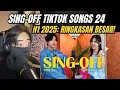 Download Lagu SING-OFF TIKTOK SONGS 24 (Tabola Bale, Pica-Pica, back to friends.)vs Leona Zhen | Korean Reaction