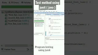 Method Testing using Junit java software testing types