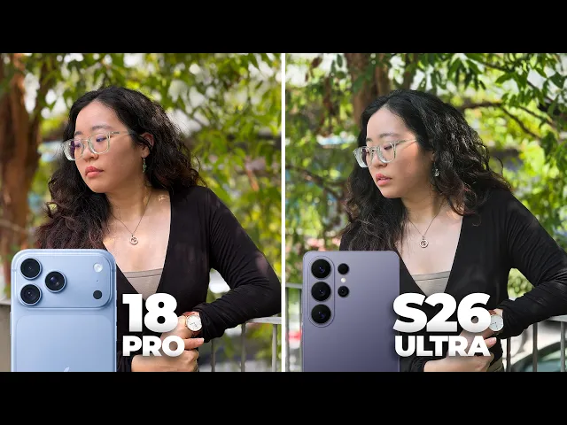 iPhone 18 Pro Max vs Samsung Galaxy S26 Ultra: Camera Test Comparison