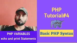 PHP Tutorial in Hindi Basic PHP Syntax PHP Variables PHP Comments