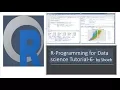 R Programming Tutorial 6 - How to use For loop and While loop in R