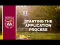 Starting the Application