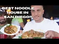 World s Best Noodle House in San Diego California