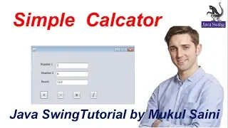 Java Swing Tutorial Simple Calculator GUI Applications Development