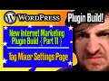 Mixer Packages Page - WordPress Plugin Development 2021 part 11