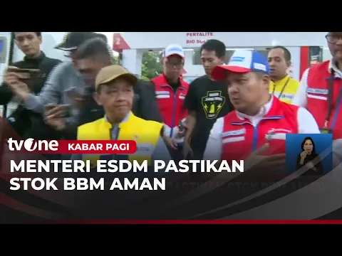 Terjun ke Lapangan, Menteri ESDM Bahlil Lahadalia Cek Ketersediaan BBM