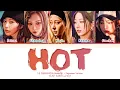 LE SSERAFIM HOT (Japanese Ver.) Lyrics (Color Coded Lyrics)