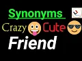 Synonyms Crazy Cute Friend Language Inn