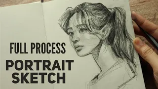 Download Real Time Portrait drawing / full process MP3