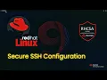 Secure SSH Configuration RHCSA 2025 - Key-Based Authentication SELinux Firewall 10