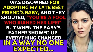 I Was Disowned for Adopting My Best Friend's Baby, but When the Father Showed Up, Everything Changed
