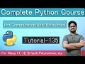 List Comprehension With If Else Complete Python Tutorials Tutorial 135