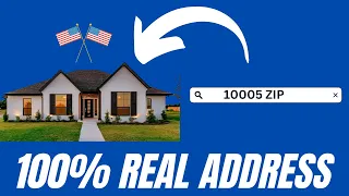Get 100 Verified USA Real Address by Zip Code