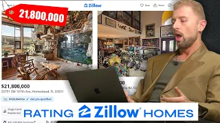 Interior Designer Reacts to Crazy ZILLOW Listings These Properties are INSANE