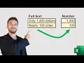 Excel Pro Tip How to Easily Extract Numbers from Cells