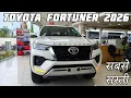 2026 New Toyota Fortuner Review Price Mileage Features Toyota Fortuner 2026 Fortuner Car
