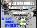 WTB 29er Wheelset Schwinn Taff Tear-down and Upgrade Plans Mail