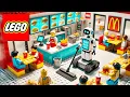 Download Lagu McDonald's Cleaning Robot 🤖🍔  LEGO Automatic Restaurant Cleaner
