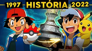 História COMPLETA || Pokémon (Clássico até Jornadas, de Kanto até Galar)