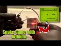 Build a Snake Game with Arduino UNO and LED Matrix