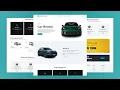 React JS Rent-A-Car Website Design