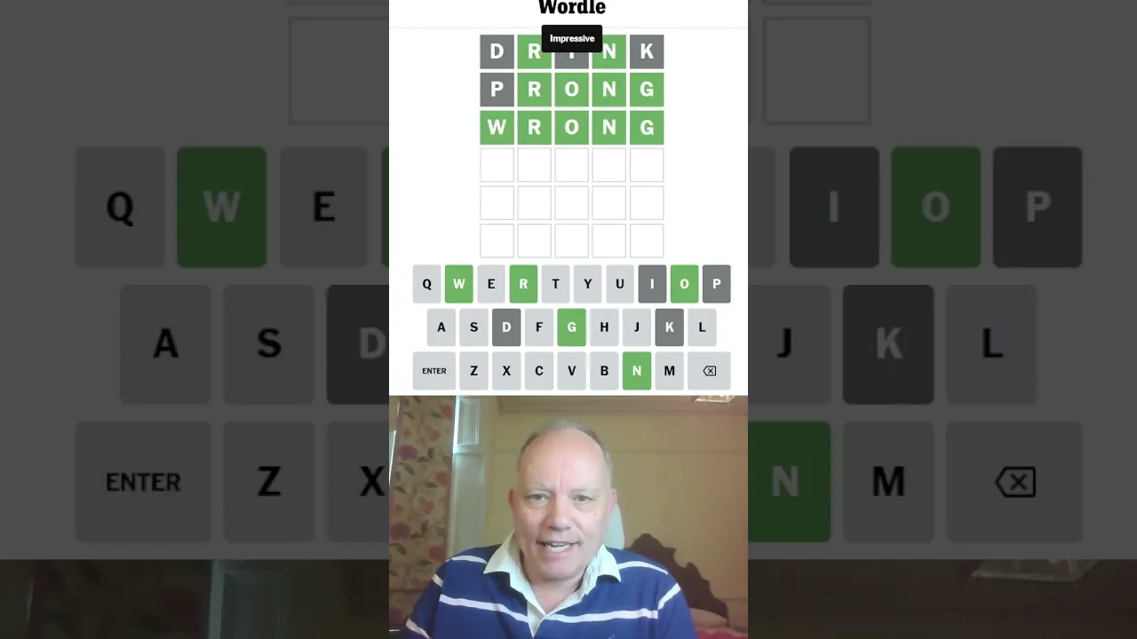 Wordle in a Minute - 12th June 2023