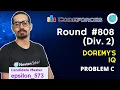 Doremy s IQ Codeforces Round 808 Div2 Problem C