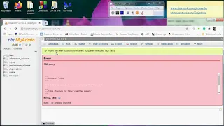 MySQL - PhpMyAdmin