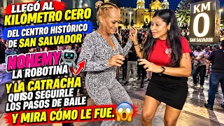 Lleva al KM Del Centro Histórico Nohemy La Robotina y Pone Ambiente Al Lugar