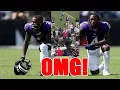 SHOCKING SCENE at Raiders vs Ravens game Chain Gang member COLLAPSES and given CPR
