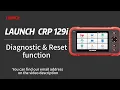 LAUNCH CRP 129i Diagnostic Reset Function