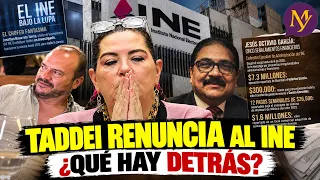 ¡TADDEI RENUNCIA AL INE! Investigación pone a sus cercanos bajo la lupa