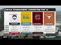 NCAA TOP 16 REVEAL Olivia Miles Taliah Scott join College Gameday