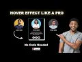 Creative Team Member Card With Hover Effect like Pro No Code Elementor tips Tricks