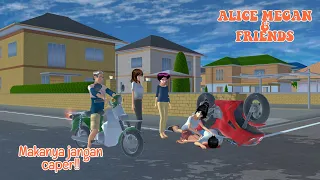 ALICE MEGAN & FRIENDS [CAPER KE KK JHOSUA BERUJUNG PETAKA] || SAKURA SCHOOL SIMULATOR