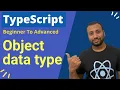 typescript bangla tutorial 10 Object Data Type