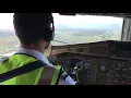 Lagu Approach and landing Mount Hagen ATR 42-320