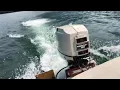 Mercury Black Max 150HP 2 Stroke Acceleration