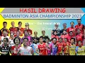Badminton Asia Championship 2023 Draw Results │Badminton Asia Championship 2023│April 25-30, 2023│