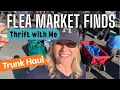 LONG BEACH FLEA MARKET Wish List Finds Wait Till You See The Hot Dog Check Out My TRUNK HAUL