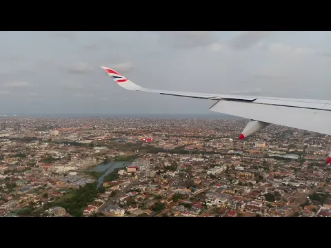 Download MP3 Full Flight | London to Accra on British Airways A350 | 4K