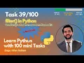 filter in Python Get Even Numbers in a list Task - Learn Python with 100 tasks