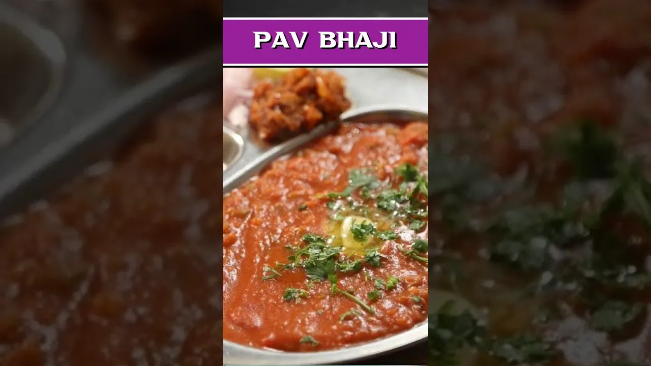 Special Pav Bhaji Recipe  Best Indian Street Food #shorts #pavbhajirecipe #streetfoodindia