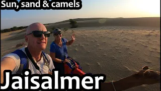 The famous Jaisalmer Camel Safari into the Thar Desert | Jaisalmer Part 2 (N. India Ep 21)