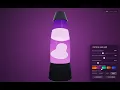 Lava Lamp in HTML - vibe coded in Gemini Flash 3 6 Extended