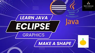 How to create an oval and rectangle shape in Java by using Eclipse Java for Beginners